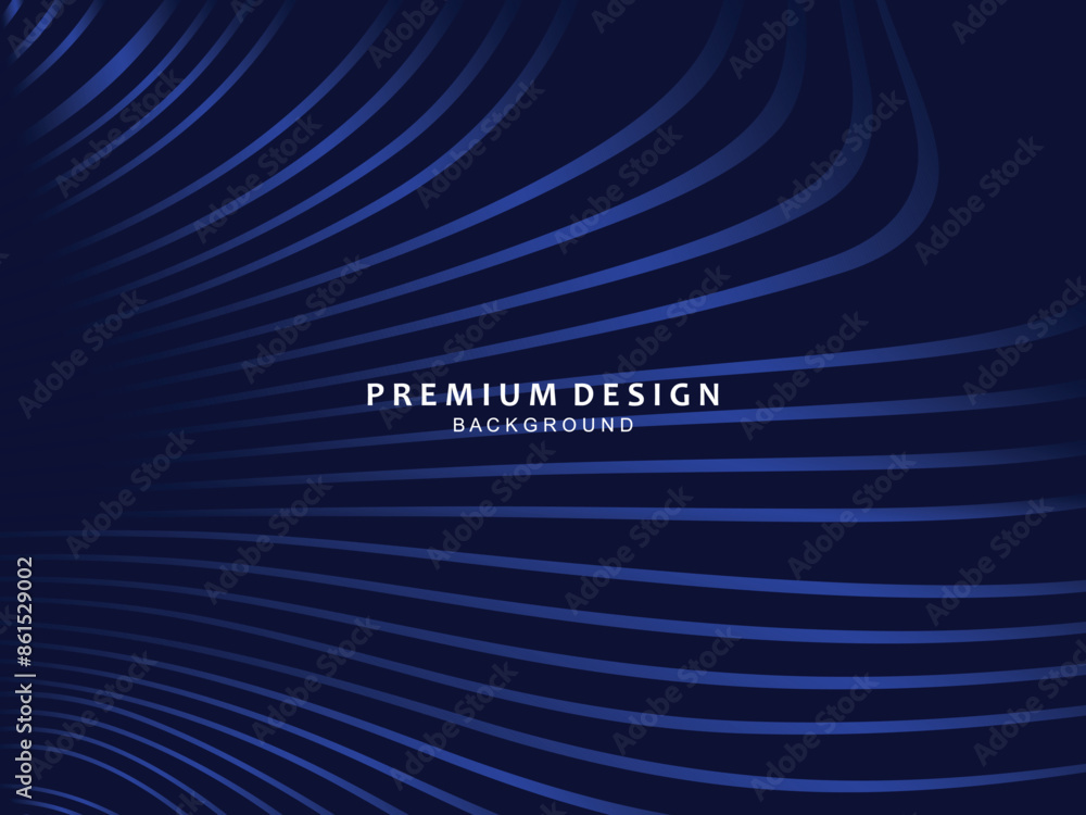 Abstract shining wave lines on blue background. Dynamic wave pattern. Modern wavy lines. Futuristic technology concept, for banners, posters, brochures, flyers, certificates, websites, etc. Abstract shining wave lines on blue background. Dynamic wave pattern. Modern wavy lines. Futuristic technology concept, for banners, posters, brochures, flyers, certificates, websites, etc.