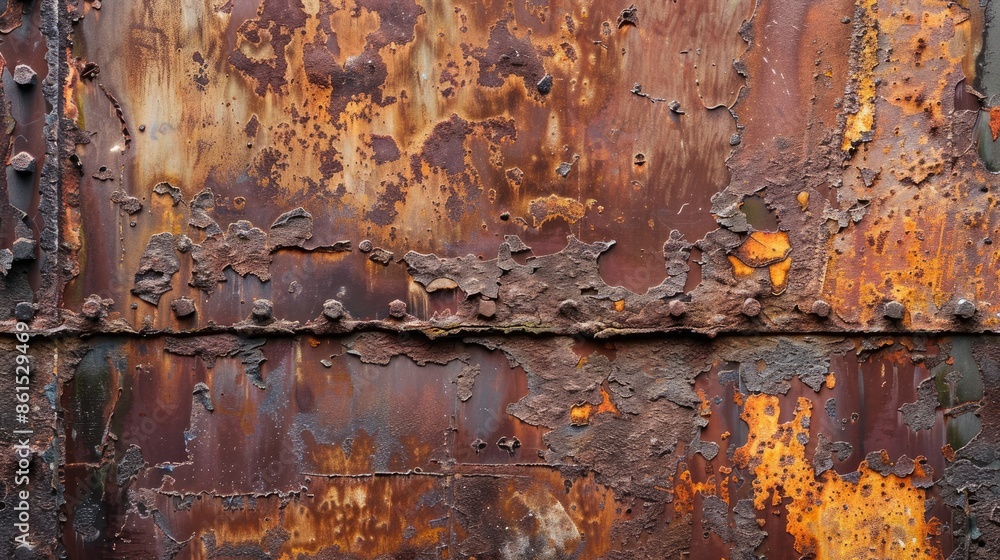 custom made wallpaper toronto digitalDetailed shot of corroded steel with a rusty texture, ideal for conveying the rugged charm of industrial environments.