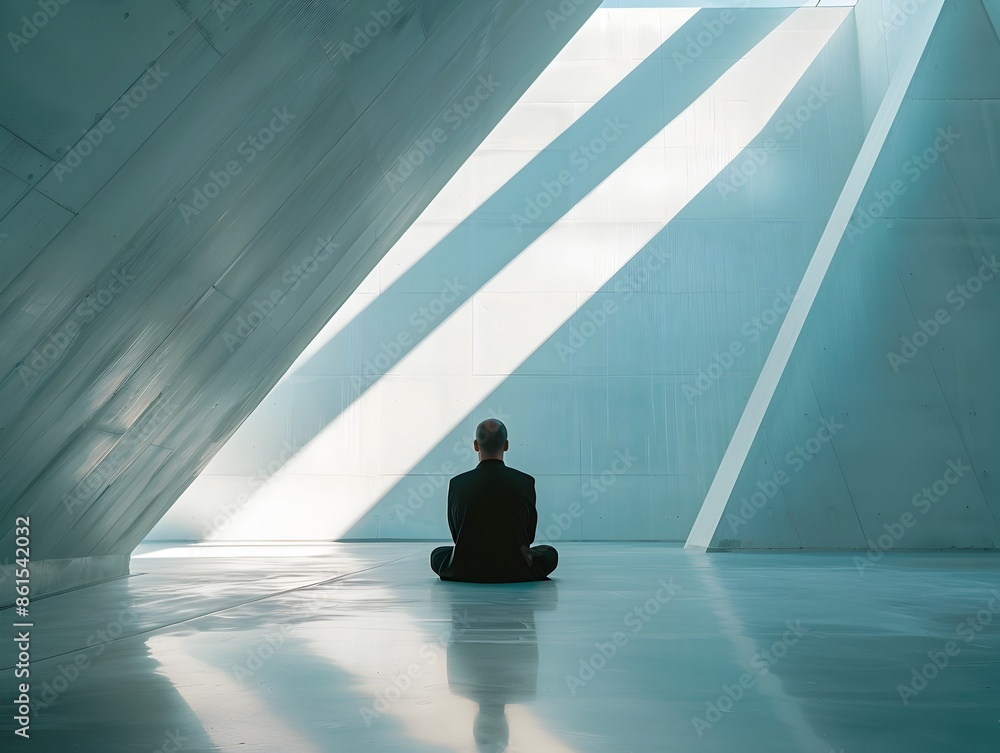 Solitary Contemplation in a Tranquil Space A Moment of Introspection and Emotional Clarity Solitary Contemplation in a Tranquil Space A Moment of Introspection and Emotional Clarity