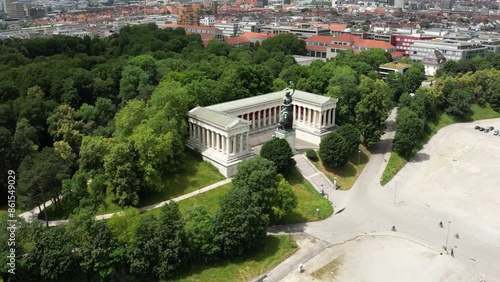 The Bavaria Statue in Munich
