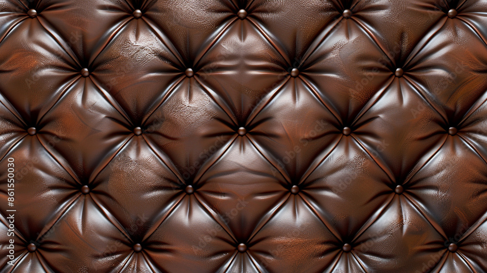 Fototapeta premium brown couch leather