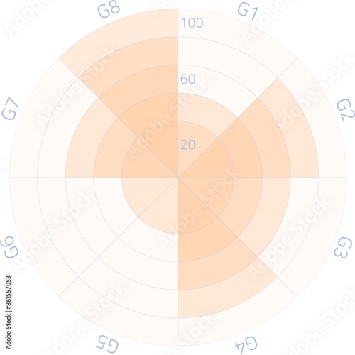 radar infographic design
