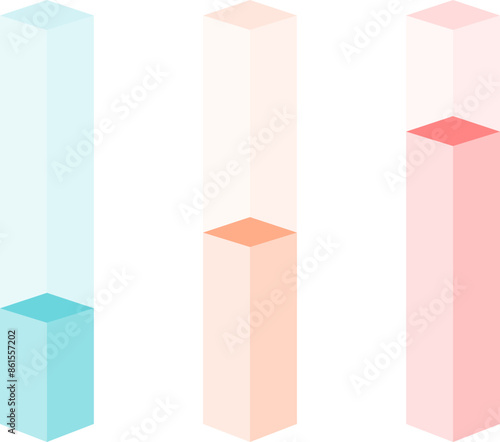 bar graph infographic design
