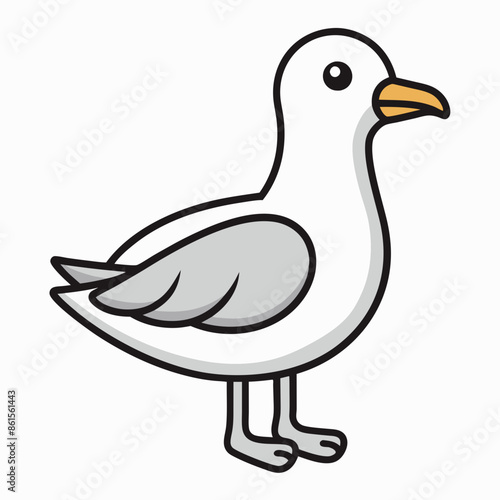 duck isolated on white background