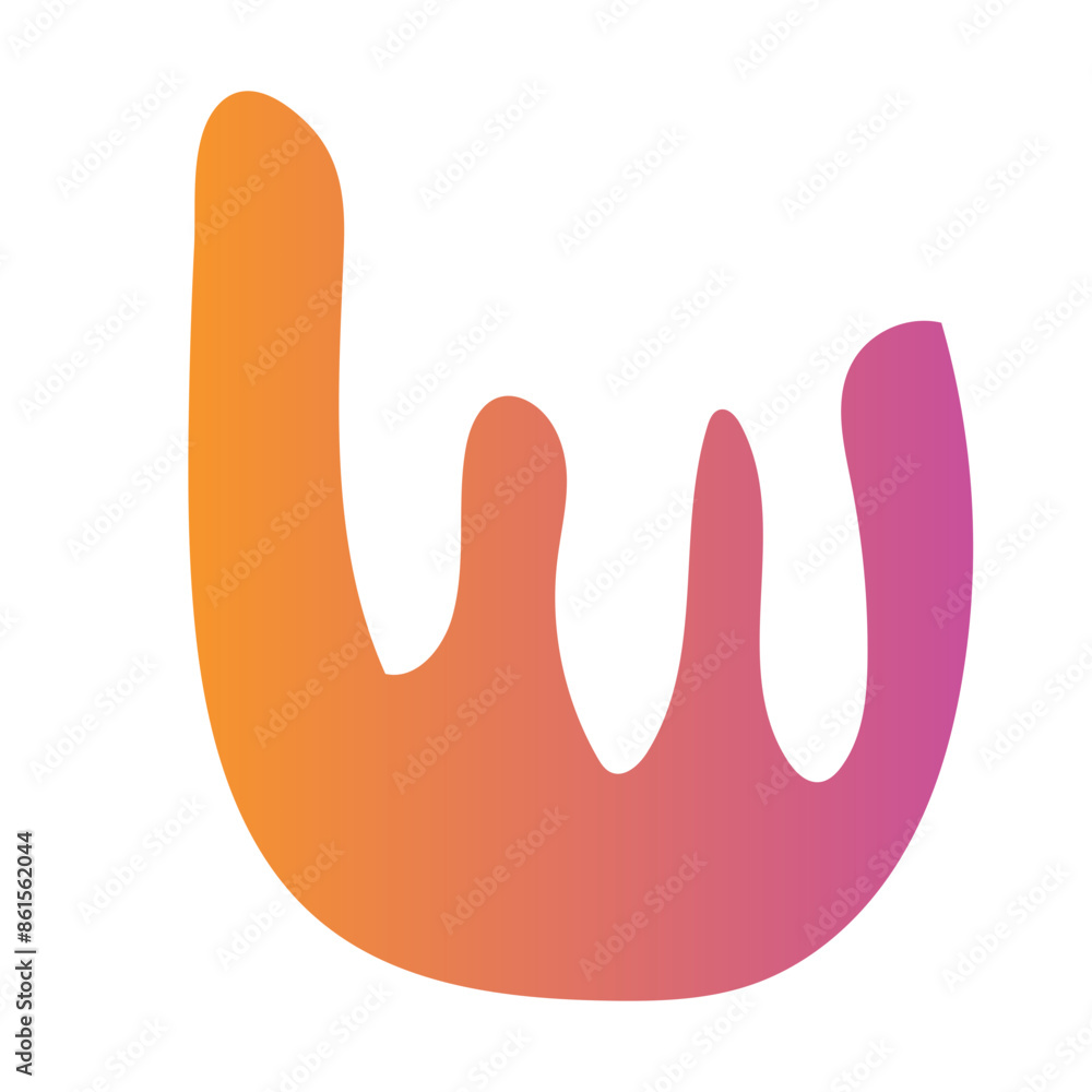 Hand Drawn Organic Gradient Shapes Hand Drawn Organic Gradient Shapes