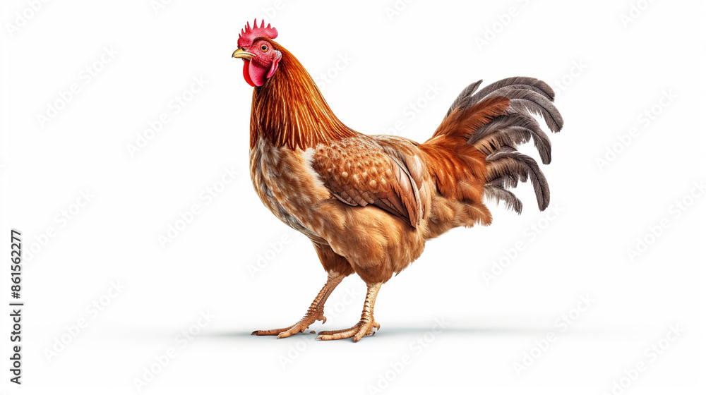 rooster isolated on white background rooster isolated on white background