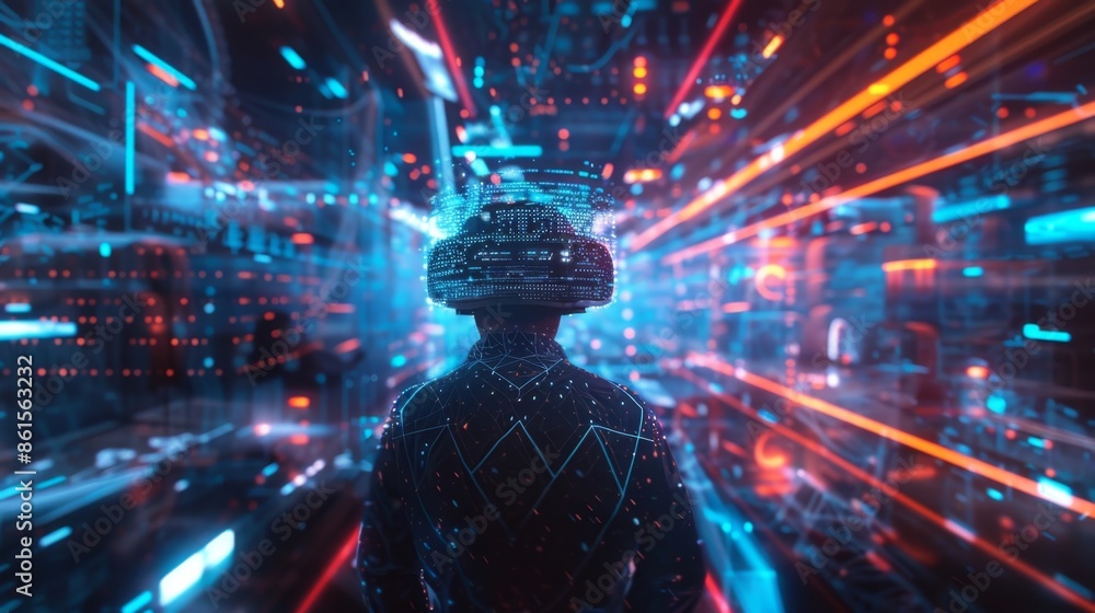 Virtual reality and gaming experiences become even more immersive with 6G holographic communication blurring the lines between the digital and physical world. Virtual reality and gaming experiences become even more immersive with 6G holographic communication blurring the lines between the digital and physical world.