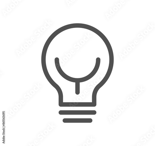 Energy types related icon outline and linear vector.	
