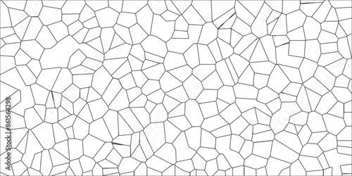 Quartz natural fragment Cement kitchen decor White Camouflage Seamless Broken Glass. 3d shapes Geometric Retro tiles pattern. White marble bath floor. 