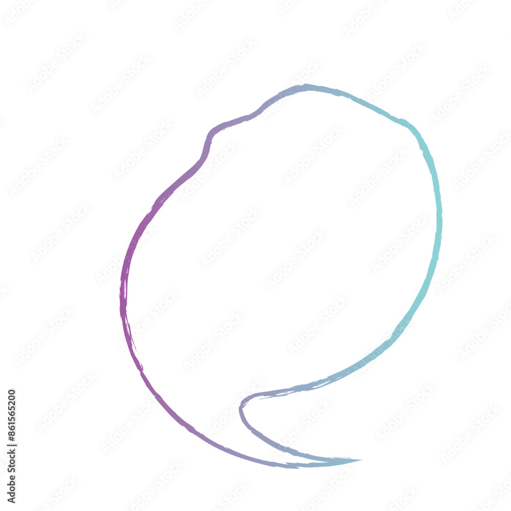 Brushstroke Spiral Gradient shape Brushstroke Spiral Gradient shape