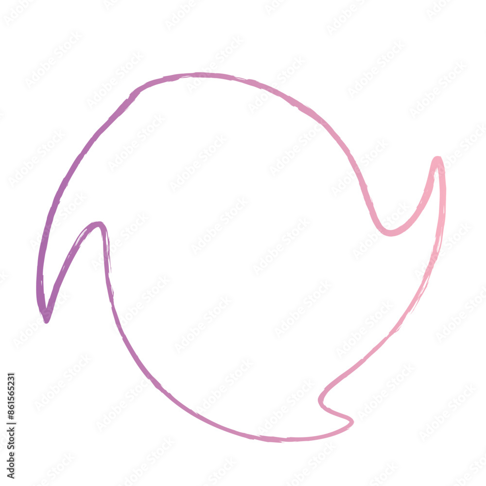 Brushstroke Spiral Gradient shape Brushstroke Spiral Gradient shape