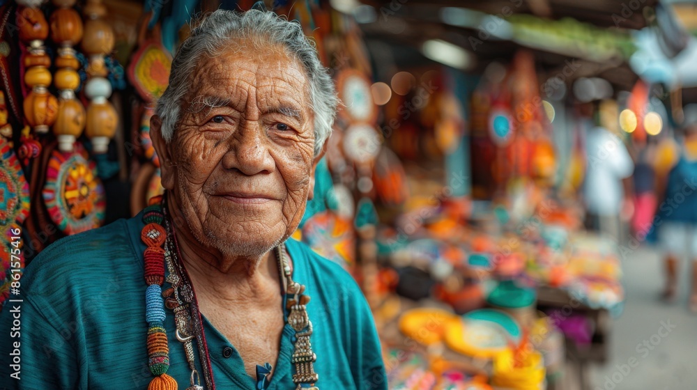 Middle-Aged Man Selling Handmade Crafts at San Pedro Sula Market
Middle-Aged Man Selling Handmade Crafts at San Pedro Sula Market