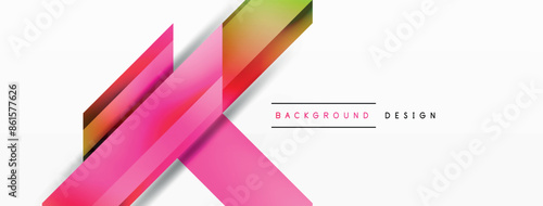 Minimalist backdrop featuring dynamic diagonal gradient lines. Sleek movement crafts artful dance of colors, blending modern aesthetics with captivating simplicity