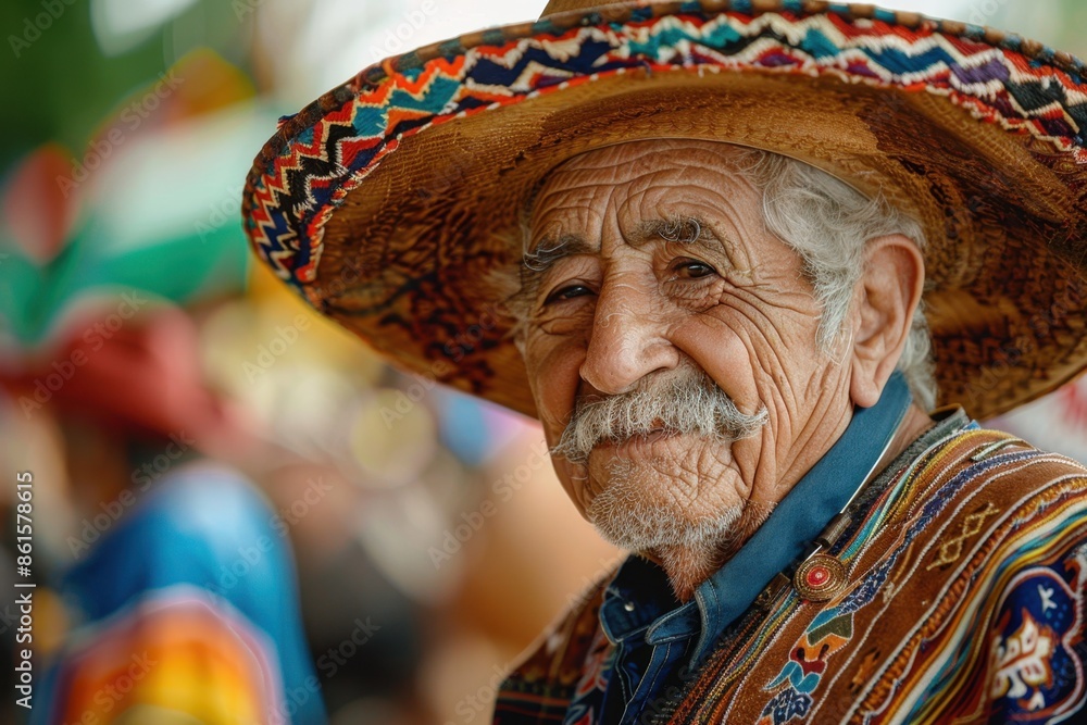Elderly Vaquero Participating in Rodeo Event with Lasso in Mexico
Elderly Vaquero Participating in Rodeo Event with Lasso in Mexico