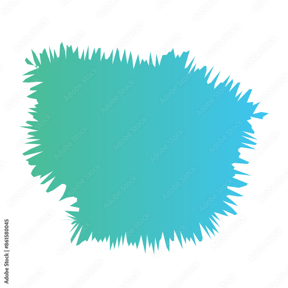 Fototapeta premium Abstracts random organic Gradient shapes