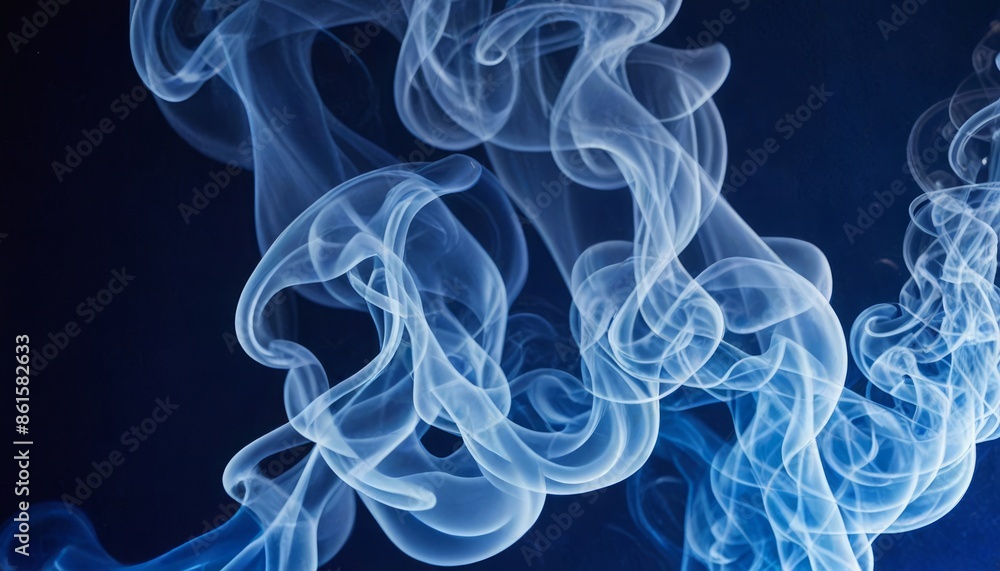Blue smoke abstract background. Blue abstract light smoke background Blue smoke abstract background. Blue abstract light smoke background
