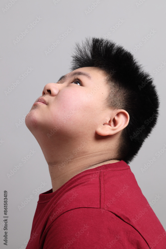 Fototapeta premium Chubby Asian Kid