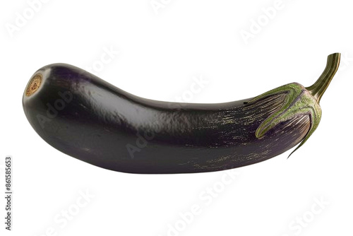 Wallpaper Mural Eggplant isolated on a white background Torontodigital.ca