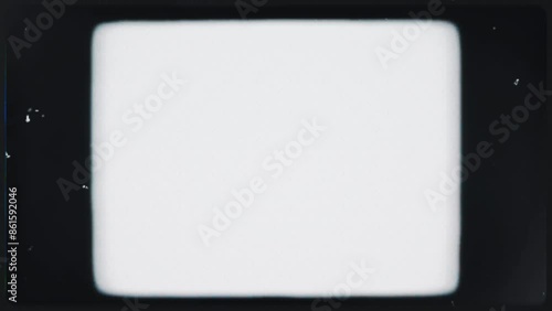 8mm Film Frame Overlay. Old Retro Vintage Film Overlay. Video Effect.