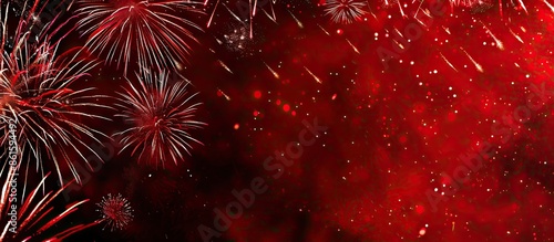 Background of festive firew...