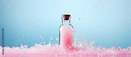 Sea salt cascades from a gl...