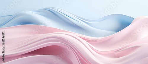 Soft pastel pink paint on p...