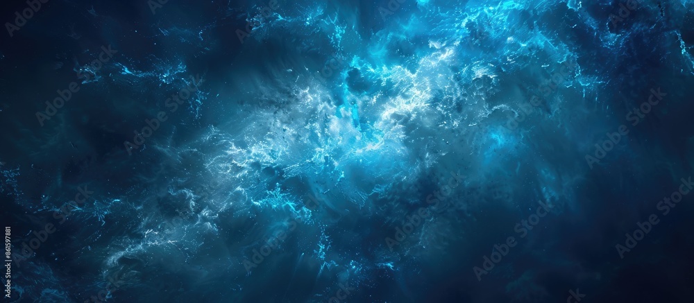 Fototapeta premium Blue dark background. Image includes a effect the black and blue tones. Abstract background. with copy space image. Place for adding text or design