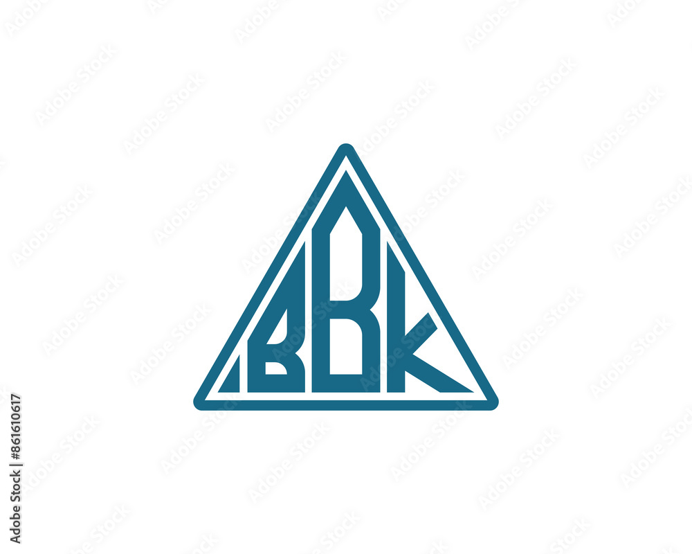 BBK logo design vector template BBK logo design vector template