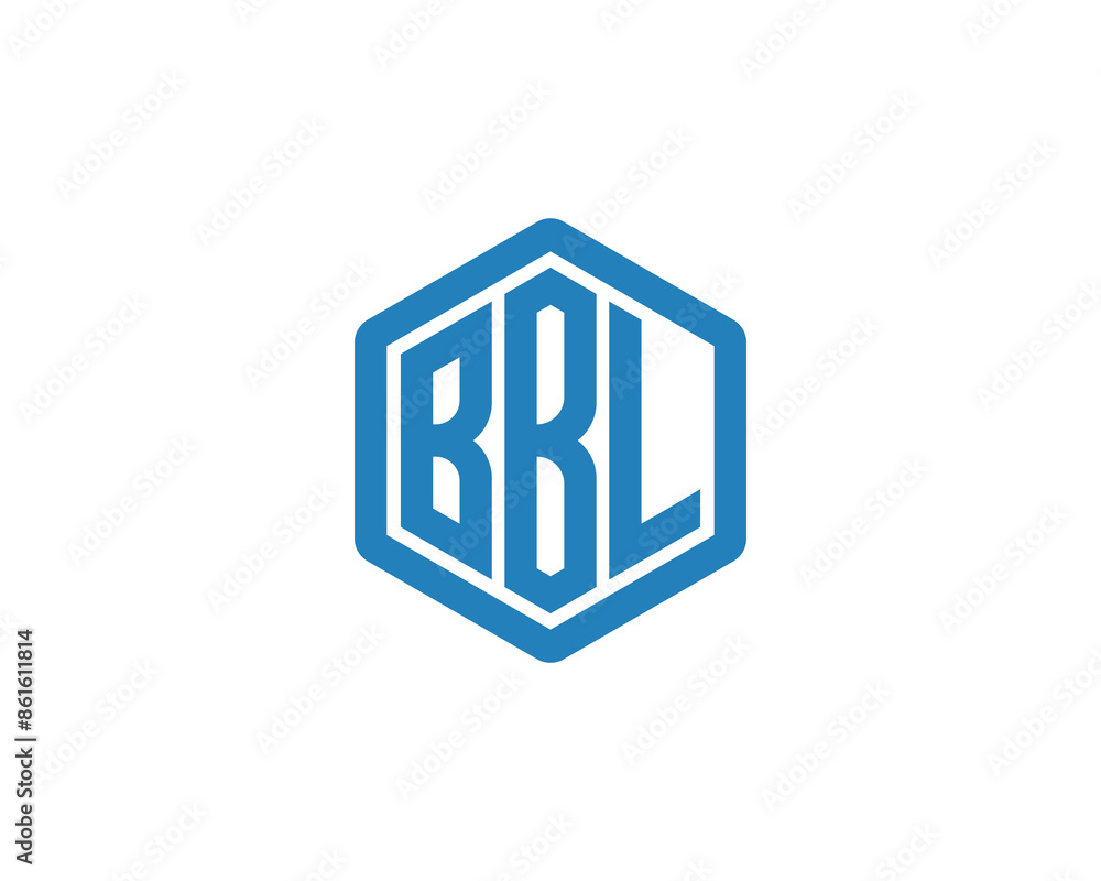 BBL logo design vector template BBL logo design vector template