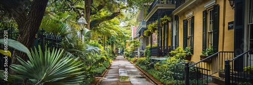 Obraz na płótnie New Orleans garden district 