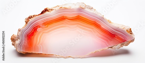 Semi-transparent agate slic...