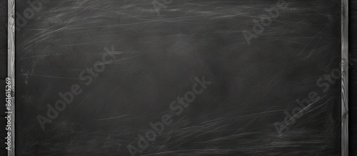 Chalk erased on a blackboar...