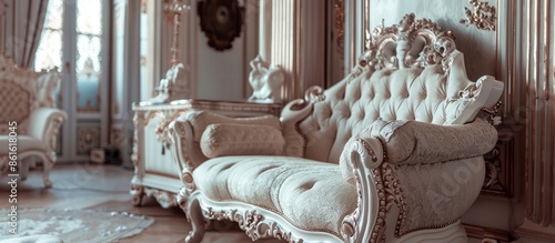 Luxurious expensive interio...