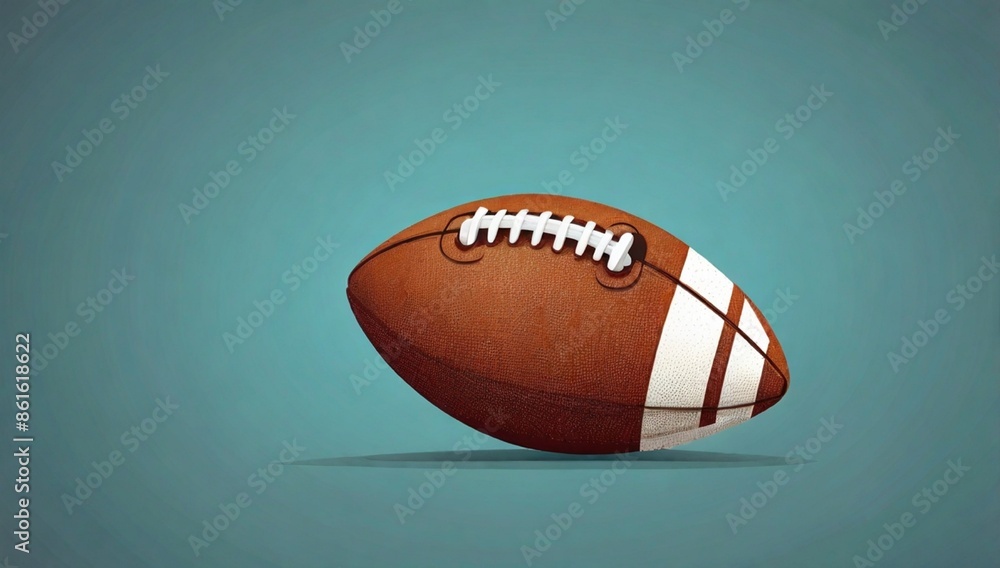 American Football Sports ball Vector Illustration Design
American Football Sports ball Vector Illustration Design