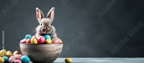 Close-up of Easter bunny wi...