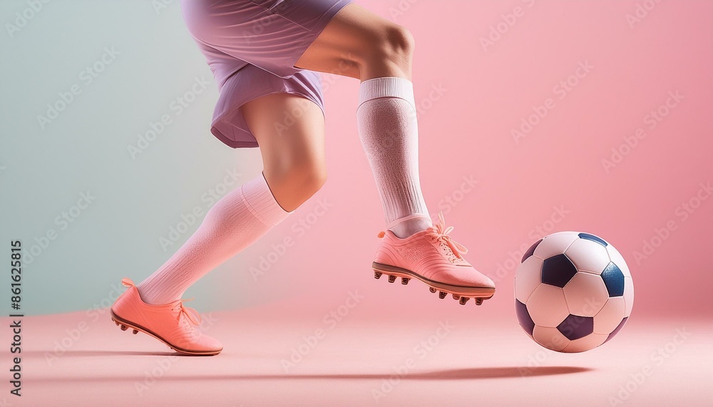 Naklejka premium Soccer Ball