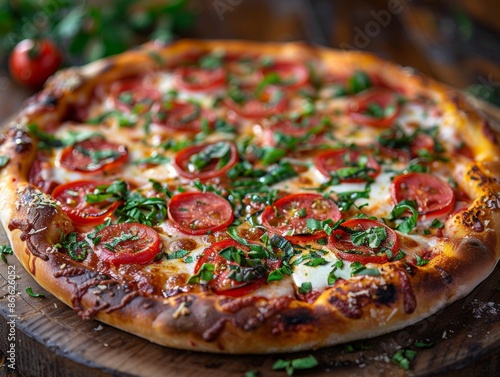 Rustic Homemade Pizza