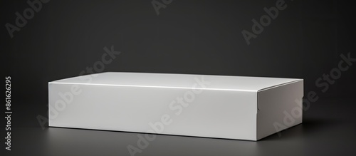 Rectangular package box wit...
