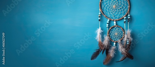 Top view of a dream catcher...