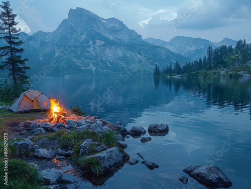 Peaceful Camping Spot
