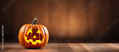 Halloween pumpkin jack-o'-l...