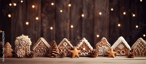 Gingerbread cookies display...