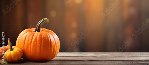 Close-up of a Halloween pum...