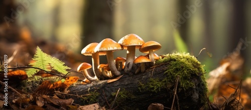 Forest mushrooms are discov...