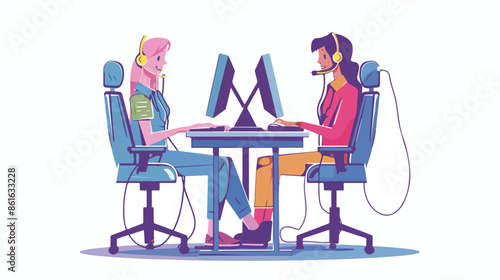 Operator and Client Hotline Communication Consultation