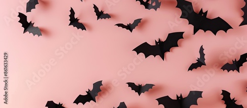 Halloween-themed paper deco...