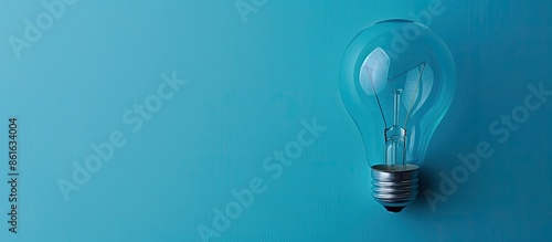 Blue paper background with ...