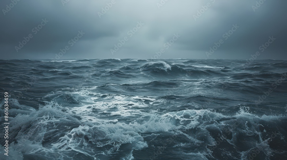 Moody and turbulent ocean scenes Moody and turbulent ocean scenes