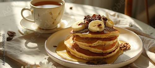 Healthy breakfast concept s...