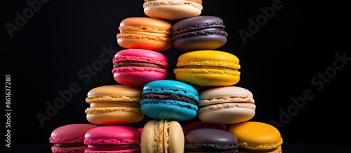 A stack of vibrant French m...